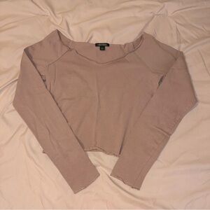 Target Mauve Long Sleeve Top
